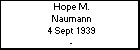Hope M. Naumann