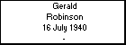 Gerald Robinson
