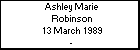 Ashley Marie Robinson