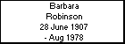 Barbara Robinson